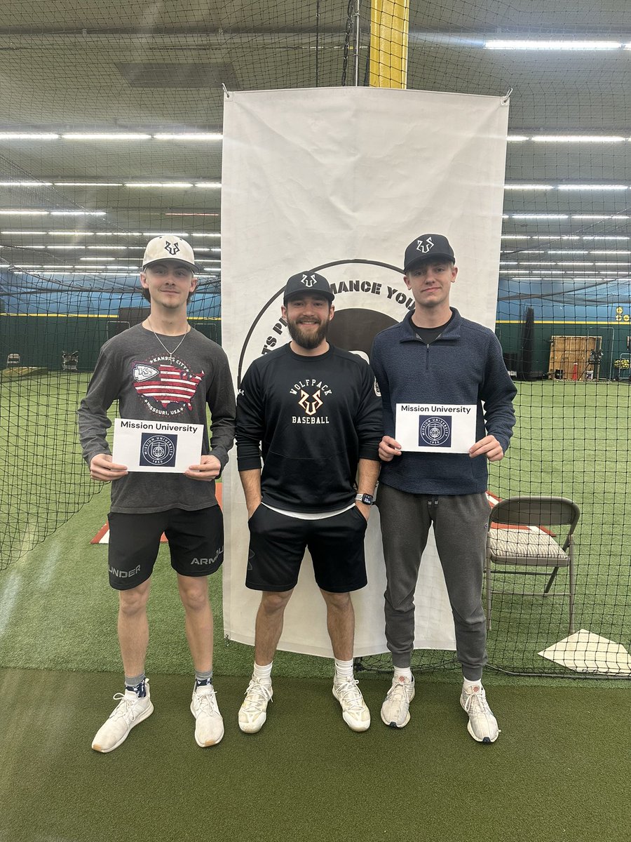 Big Congratulations to Nate Cooper and Seth Estes from the 18u Wolfpack on their commitment to Mission University to continue their academic and baseball career.