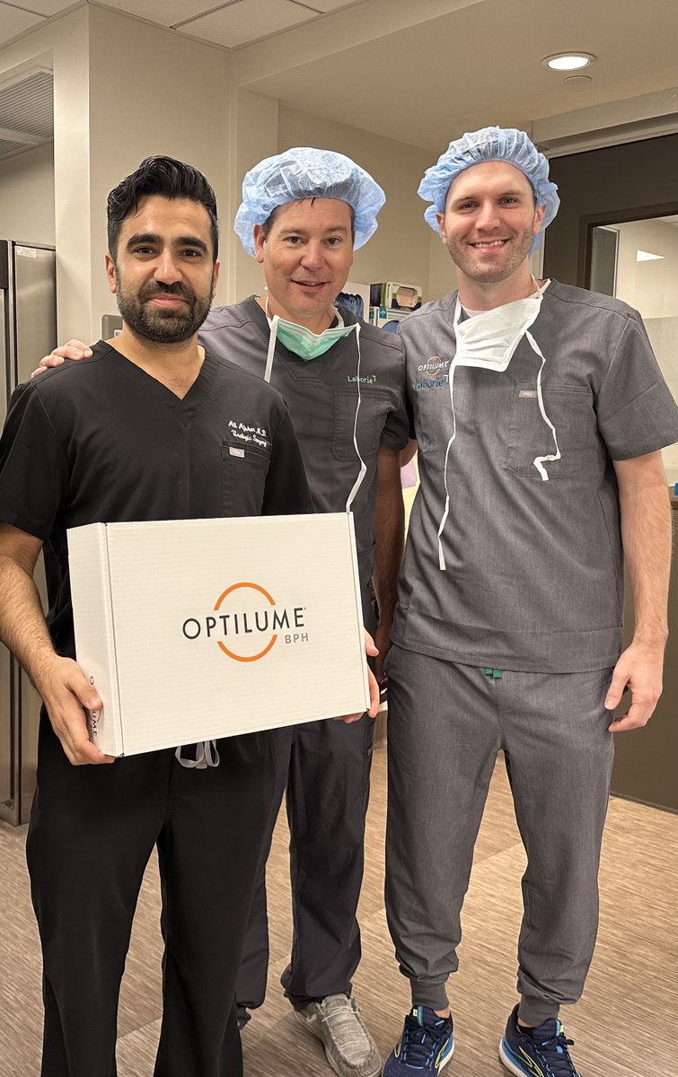 We’re kicking off the week with exciting news: Today, Dr. @arsharif25 of San Fernando Valley Urological Associates performed the first #OptilumeBPH procedure in Los Angeles. Congratulations to Dr. Afshar and team!#AllAboutTheFlow #Laborie #BPH #MIST  #Urology