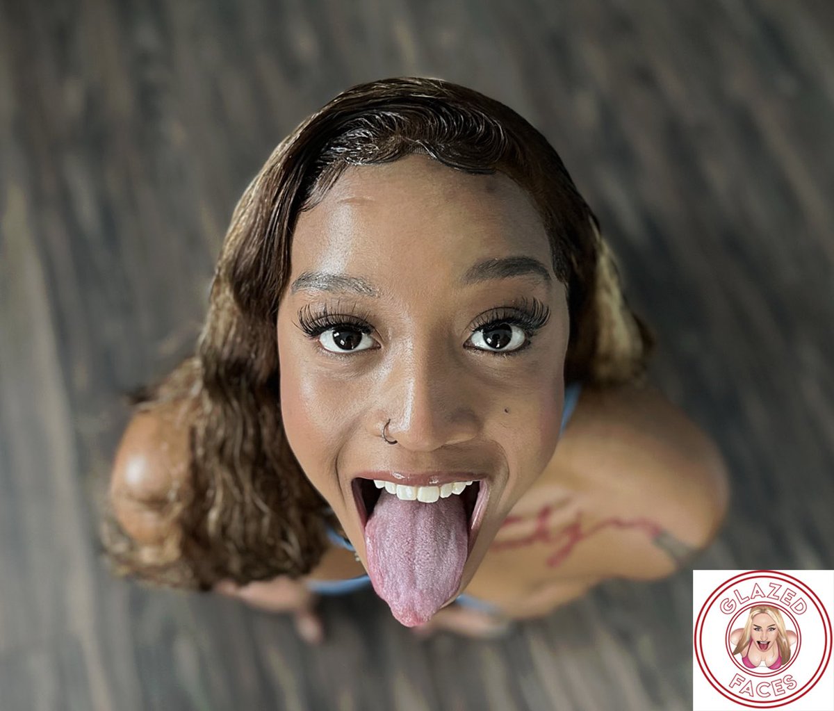 Mena is ready for your load now 💦 🍩 @imenacarlisle 🎥 @glazed_faces