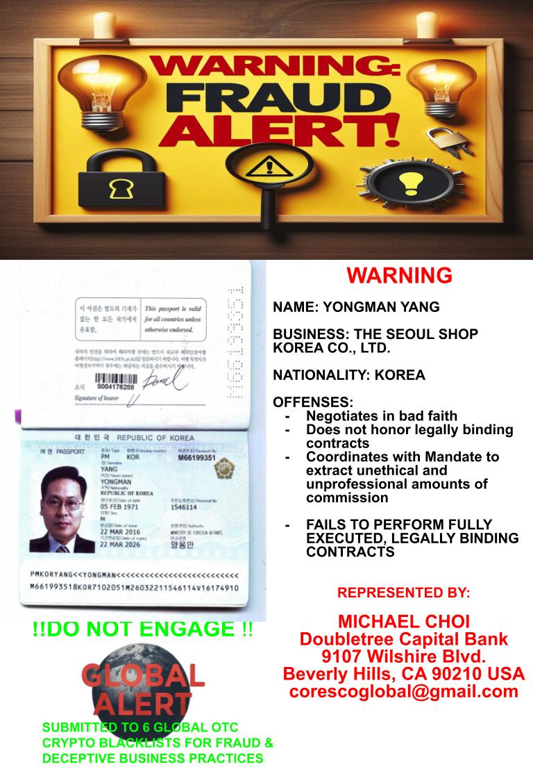 BlacksInBitcoin's tweet image. SCAM ALERT! BE ON THE LOOKOUT and DO NOT ENGAGE! #BTC #bitcoin #OTC