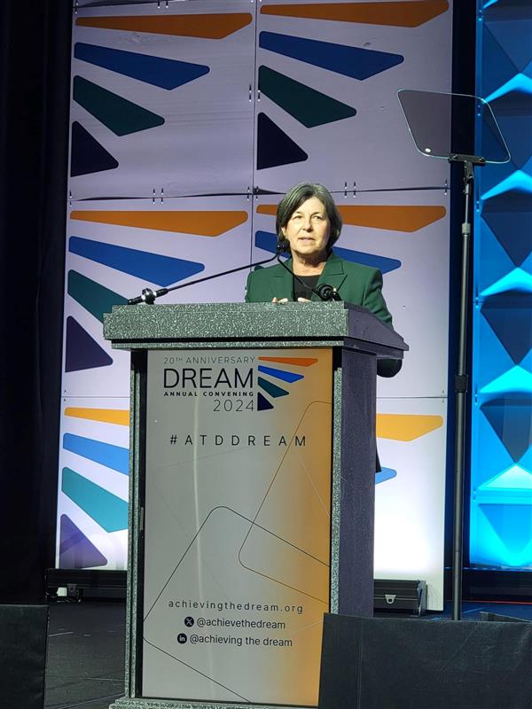 Achieving the Dream (@achievethedream) on Twitter photo We're officially kicking off DREAM 2024 with our opening plenary session featuring the Oak Ridge High School Band Program, a land acknowledgement from Iron Eagle, Chirichua Apache, and introductions from <a href="/MPTrent/">Monica Parrish Trent, PhD</a> and <a href="/drkastout/">Dr. Karen Stout (also on Threads and BlueSky)</a>! Stay tuned, we're just getting started!
#ATDDREAM We're officially kicking off DREAM 2024 with our opening plenary session featuring the Oak Ridge High School Band Program, a land acknowledgement from Iron Eagle, Chirichua Apache, and introductions from <a href="/MPTrent/">Monica Parrish Trent, PhD</a> and <a href="/drkastout/">Dr. Karen Stout (also on Threads and BlueSky)</a>! Stay tuned, we're just getting started!
#ATDDREAM