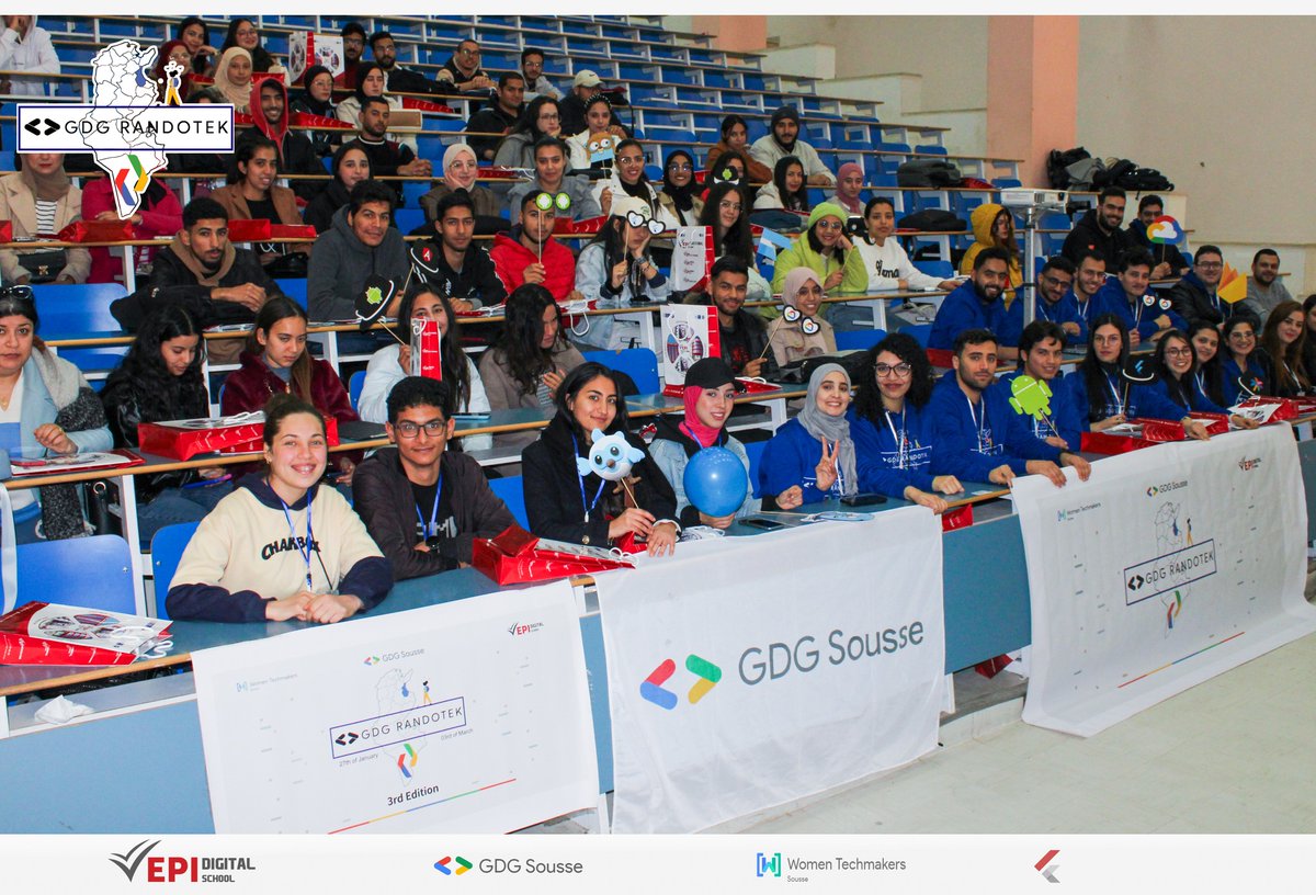 #gdgrandotek
Destination Conquered: #kairouan -  10/02/2024 🤩
Tech-filled moments inspiration, and connections
here's a glimpse of our amazing session. 💻
Thank you for being part of the adventure! 😍
#googledevs @Nour_BOUAYADI  <a href="/WomenTechmakers/">Women Techmakers</a> 
#gdg #gdgsousse #wtm #technology