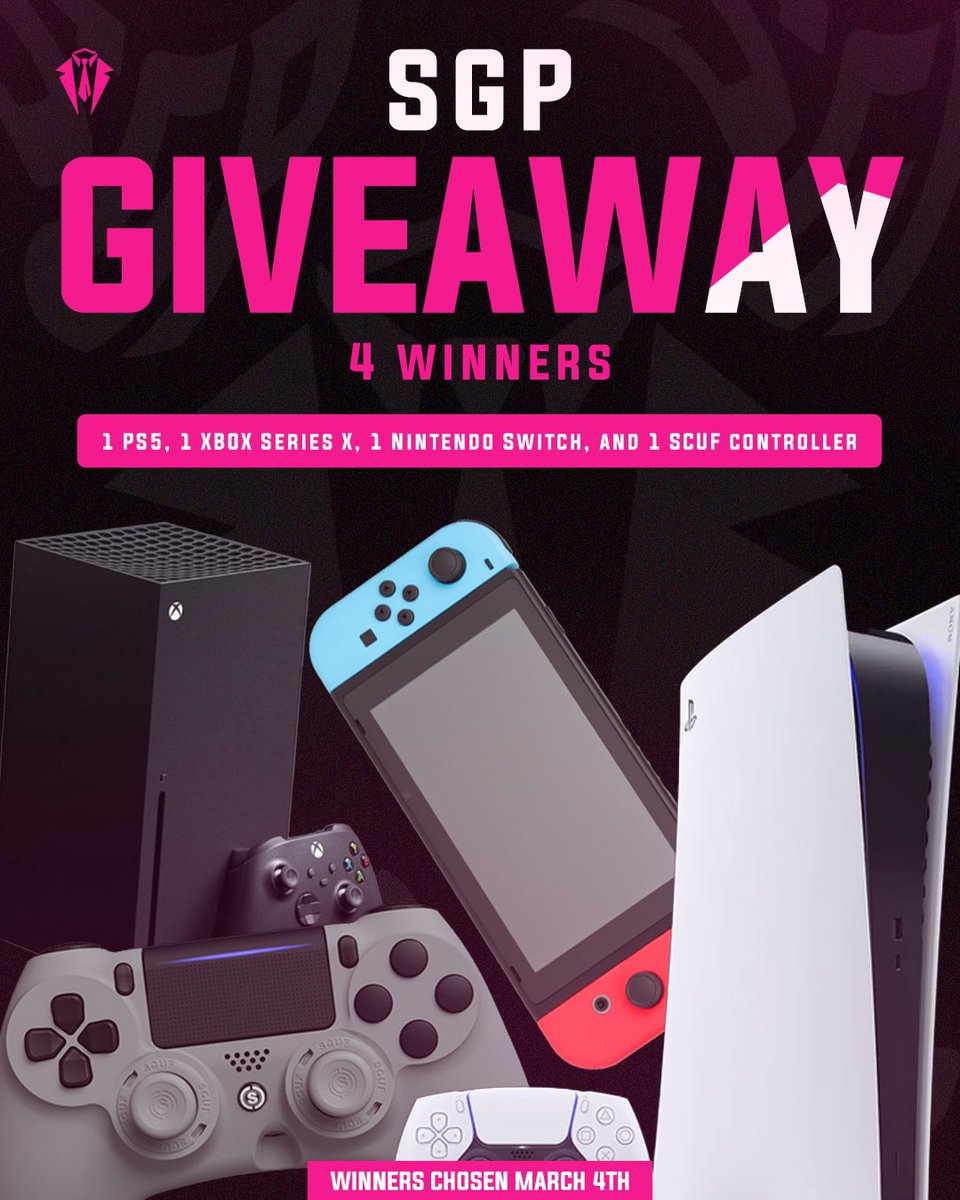 SGP GIVEAWAY!! 🎁🚨

To Enter:
◾️ Follow <a href="/SGPSyndicate/">SGP Syndicate</a> 
◾️ RT &amp; Like 
◾️ Tag your duo 

Winners chosen 3/4 👇🏻