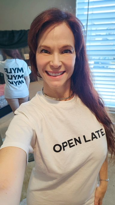 I love my new MYLF gear! Thank you so much @GotMylf for sending them to me! 🥰 https://t.co/FrZMva4fW<a class="tags" href="/tag/gotmylf">@gotmylf</a><a href="/tag/newprofilepic"class="tags"><span>#newprofilepic</span></a>