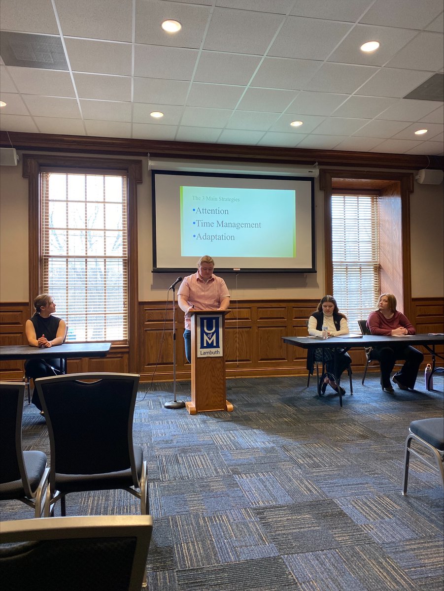 UofMCOMM's tweet photo. One of our Lambuth students in Communication, Jacob Horton, presented at the Lambuth Student Research Symposium and was part of his Honors contract in Oral Communication.
#COMMStudyWithUs https://t.co/cJwiUkDI3e