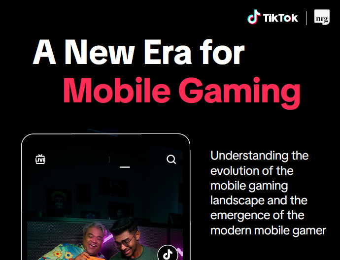 Victoria Tran 🧋 GDC on X: "READ IT SO YOU DON'T HAVE TO. 🫡 A new white  paper on ✨mobile gaming, TikTok, and strategies for succes​​s​.✨ Conducted  by TikTok (and the National