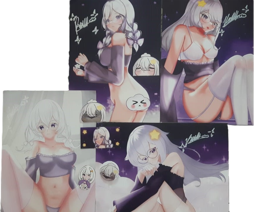 SinkIntoNight's tweet photo. CHEGOU, FINALMENTE CHEGOU !! @RosetteAngel_ muito obrigado pelo cloud mail, vou fazer um altarzinho pra colocar as artes :3
#CloudMail https://t.co/RPnxGaeiPc