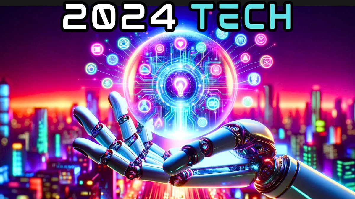 HadNews_com's tweet photo. 9 Tech Trends to Watch in 2024 (That Might Leave You Behind) – Video - https://t.co/Ablk4zPyaY
#2024 #FUTURE #GADGETS #INNOVATION #ROBOTS #TECH_TRENDS #TECHNOLOGY #TRENDS https://t.co/gQgl4yXwKp