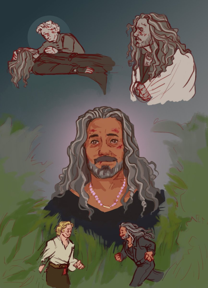 Hey guys remember when the hit show OFMD gave us S2 episode 4 and we got to see the light come back into Ed Teach's eyes in real time?? DO WE REMEMBER!!! 

#SaveOFMD #AdoptOurCrew #OFMDfanart