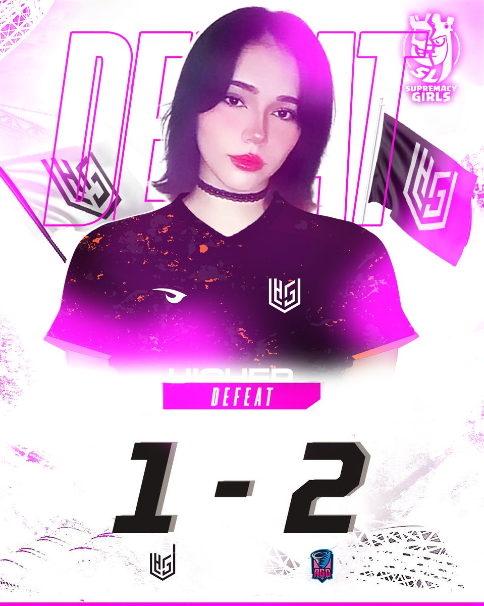◽️🟧 𝗥𝗘𝗦𝗨𝗟𝗧𝗦 🟧◽️

⚔ | Group Stage
🏆 | @CR_Supremacy Girls 
🆚 | @AGD_eSports 
❌ | Defeat 1-2

#ClimbHigher🚀