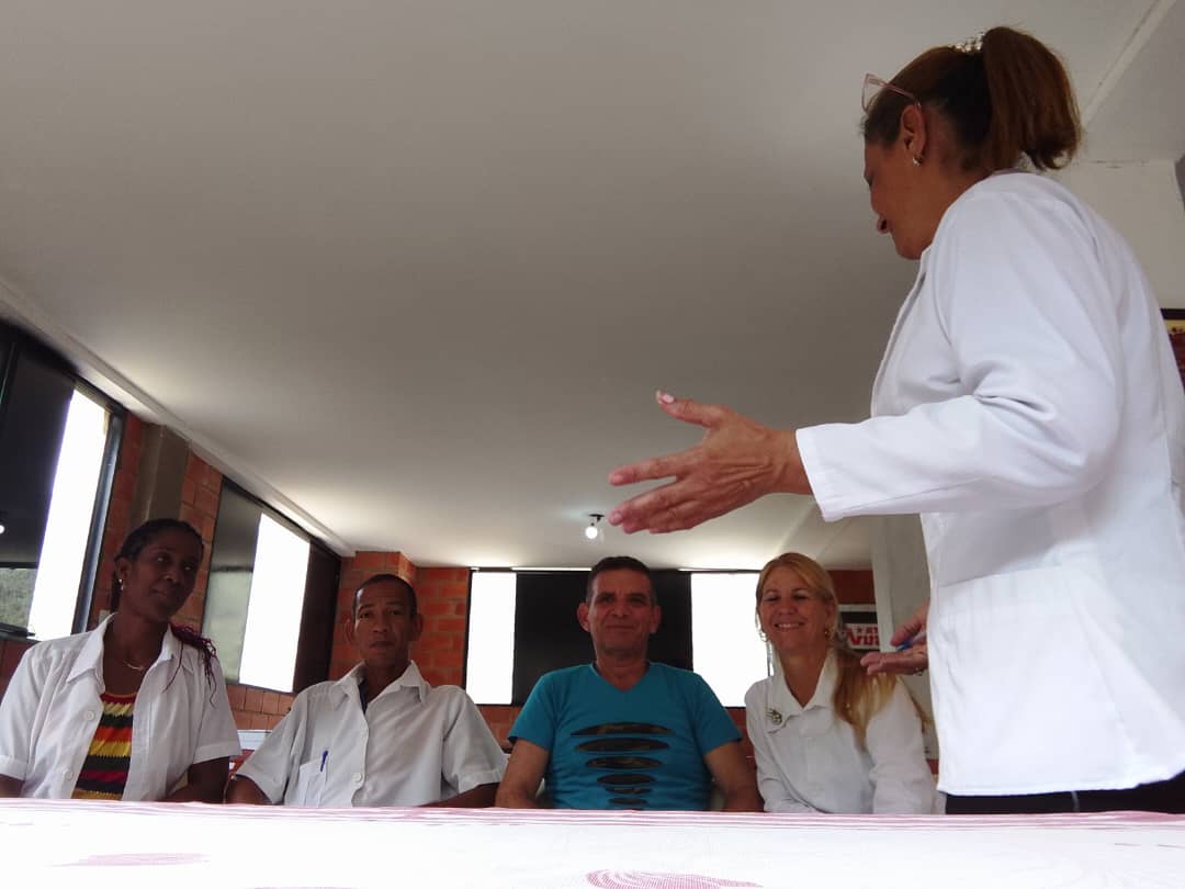 Estado Trujillo. Realizado en la tarde de hoy, el primer encuentro correspondiente a la 2da Edición del entrenamiento para los cuadros.#CubaPorLavida #CubaCoopera