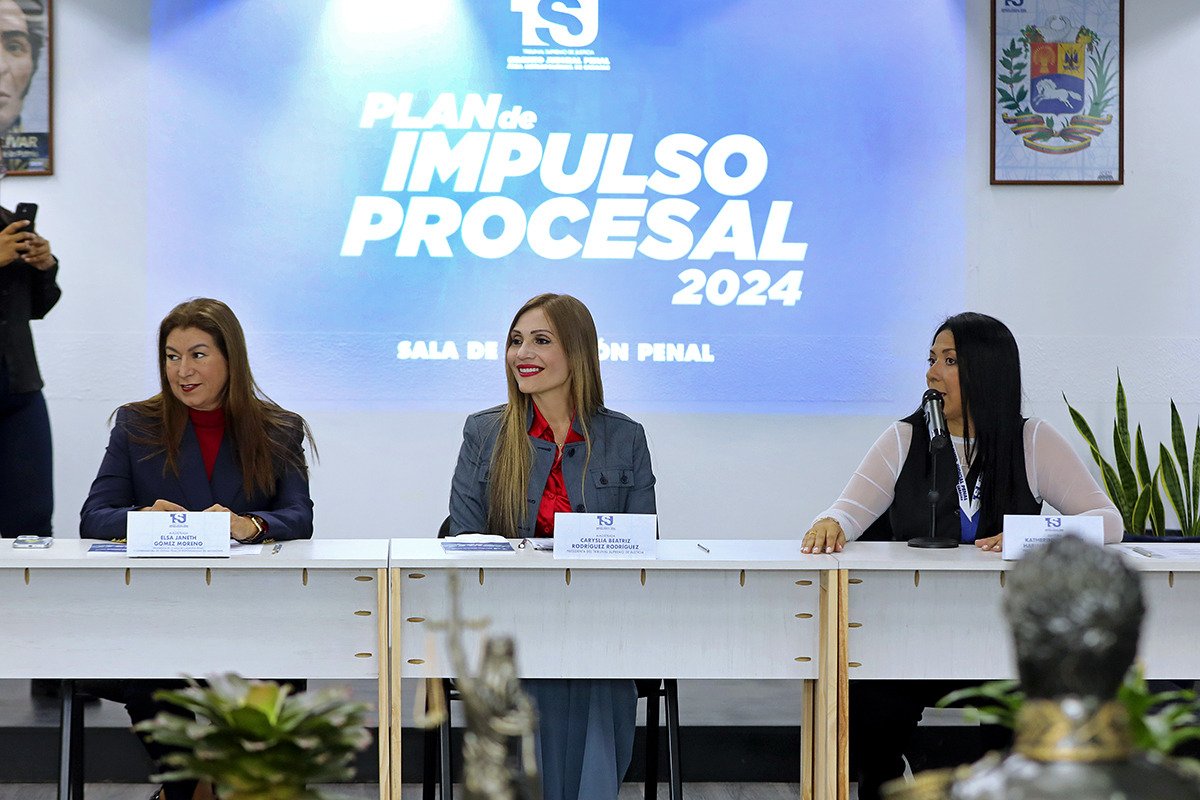 TSJ_Venezuela's tweet photo. Presidenta del TSJ visitó el Palacio de Justicia de Caracas para acompañar desarrollo del Plan de Impulso Procesal 2024 https://t.co/PUabFEWP4F

#19Feb https://t.co/96dSCDrBJP