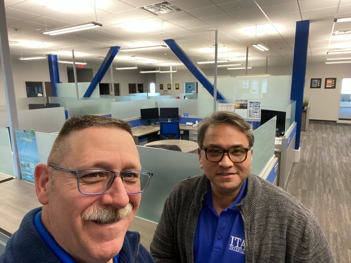 Glenn_Mallo's tweet photo. #DayOne #ISOAudit 
Great to hang out on #PresidentDay with @James_N_Stuart! https://t.co/Rlc6ZlKM7N
