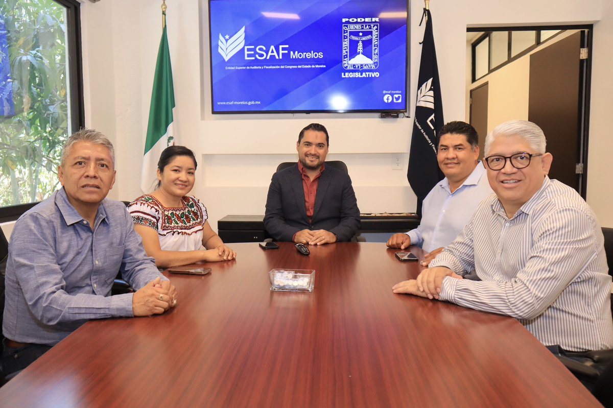 Esta mañana acudí junto a mis compañeros
Diputados a la reinaguración de la sala de usos múltiples “Benito Pablo Juárez García” misma que pertenece a la Entidad Superior de Auditoría y Fiscalización del Congreso del Estado de Morelos <a href="/ESAF_Morelos/">ESAF Morelos</a>