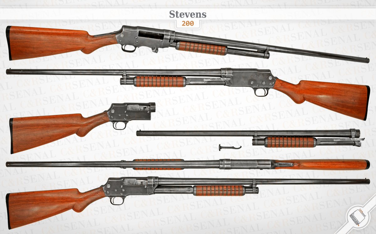 The little known Stevens 200.  A pre-war 3' 20ga made to be light enough for upland, but strong enough to withstand a heavy charge.  

#oldguns #shotguns