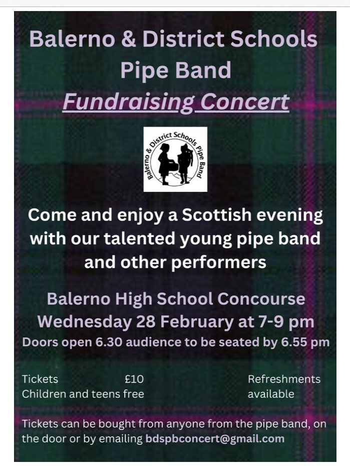 Julie Gardiner (@gardiner_julie) on Twitter photo Looking forward to this concert featuring a range of talented musicians from <a href="/CraigmountHS/">Craigmount High School</a> and <a href="/BalernoSchool/">Balerno High PC</a> <a href="/CraigmountPA/">Craigmount High School Performing Arts</a> <a href="/BalernoSPB/">Balerno & District Schools Pipe Band</a> @Miss_AMitchell Looking forward to this concert featuring a range of talented musicians from <a href="/CraigmountHS/">Craigmount High School</a> and <a href="/BalernoSchool/">Balerno High PC</a> <a href="/CraigmountPA/">Craigmount High School Performing Arts</a> <a href="/BalernoSPB/">Balerno & District Schools Pipe Band</a> @Miss_AMitchell