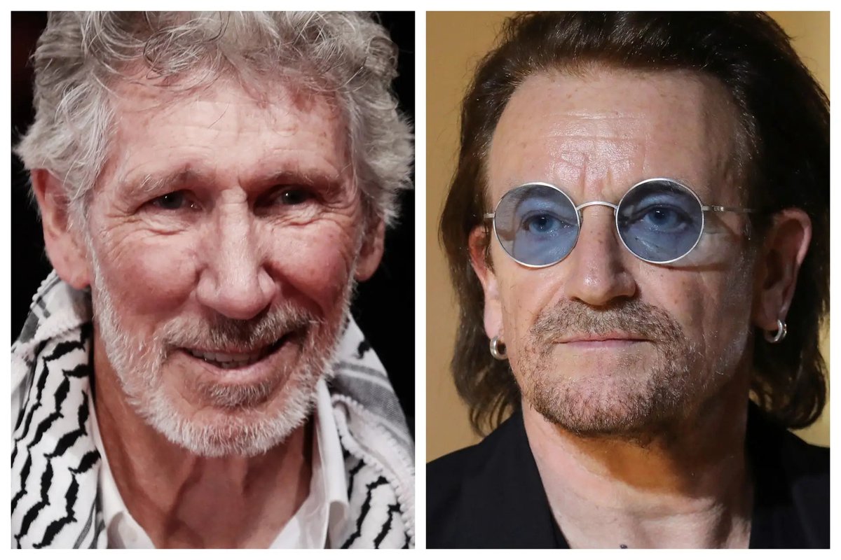 After Bono the Traitor gave his full support to Israel, Roger Waters has said in an interview that if anyone knows Bono,
"They should pick him up by his ankles and shake him until he stops being a little shit.

The majority of us here in Ireland can’t stand Bono, just look at his