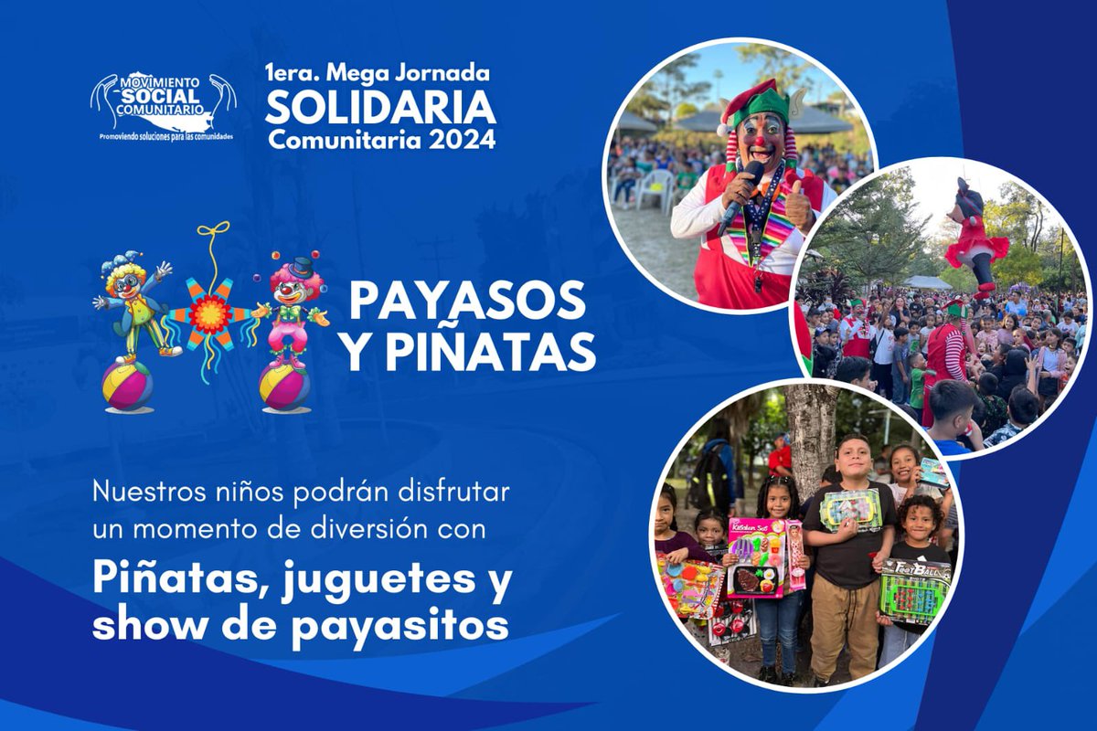 #MovimientoSocialComunitario se expande a Mejicanos, llevando consigo programas esenciales como #JornadasMedicas, #SillasDeRuedas y #FiestasInfantiles. Únete a nosotros para marcar la diferencia.