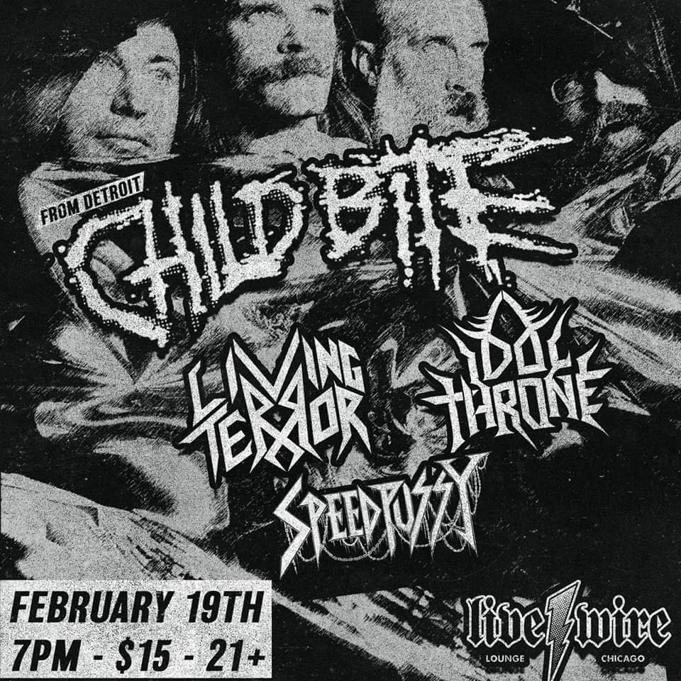 TONIGHT <a href="/LiveWireLounge/">Live Wire Lounge</a> in Chicago. Come out for a heavy Monday!