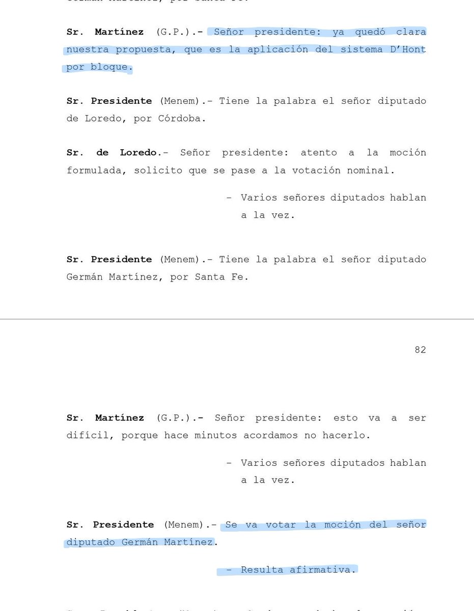 gac1190's tweet photo. En la sesión preparatoria del 7/12/23 (es decir, 12 días antes de que se publicara el DNU 70/23), la Cámara aprobó que la integración de las comisiones se hiciera por sistema D'Hont... https://t.co/TiTRaHbyum