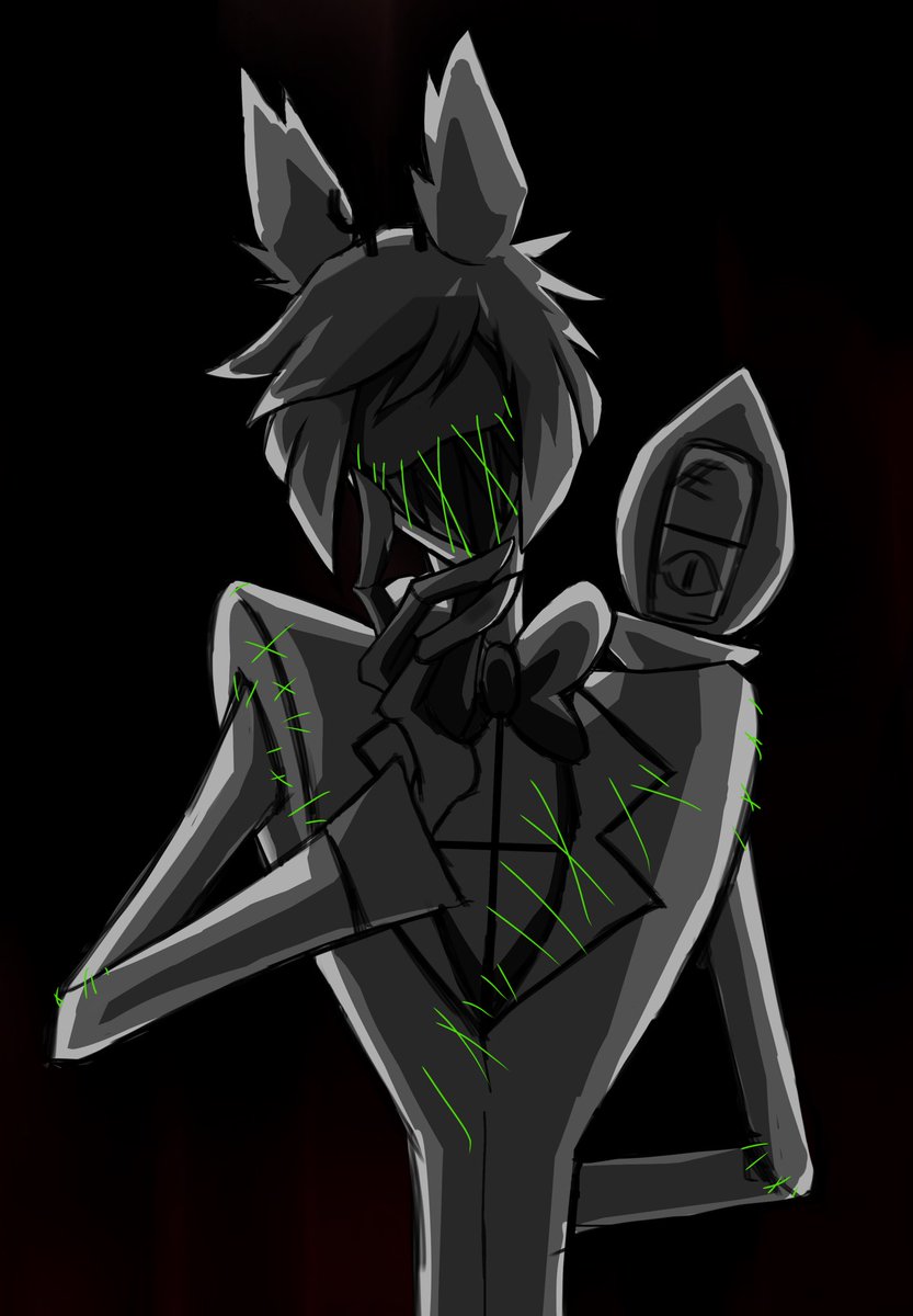 Wakaba19260607's tweet photo. " Smile ! "
#HazbinHotel  #alastor #Alostor https://t.co/6IqLlxsH10