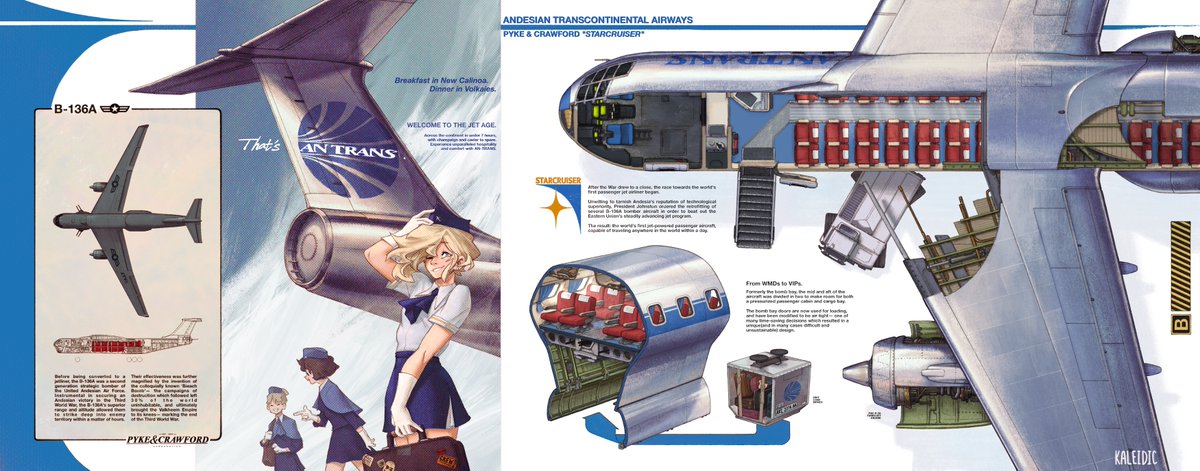 The P&amp;C Starcruiser, another demonstration of Andesian technological superiority