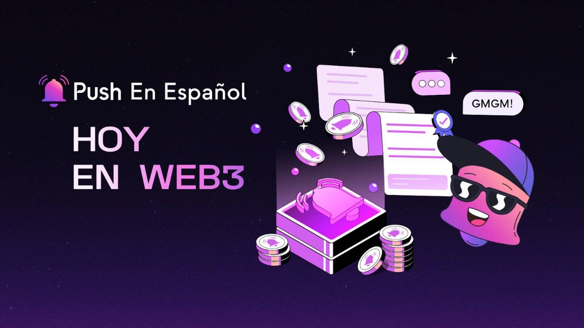 PushEnEspanol's tweet photo. 🔔 ¿Qué tal va la construcción, las ideas y los tokens, #Pushfrens ? 🔔

Esperamos que en subida 📈

Y para que no paren de subir mantente informadx con las noticias más increíbles del ecosistema.

Vamos con un acostumbrado 🧵 https://t.co/eY7AnHIako