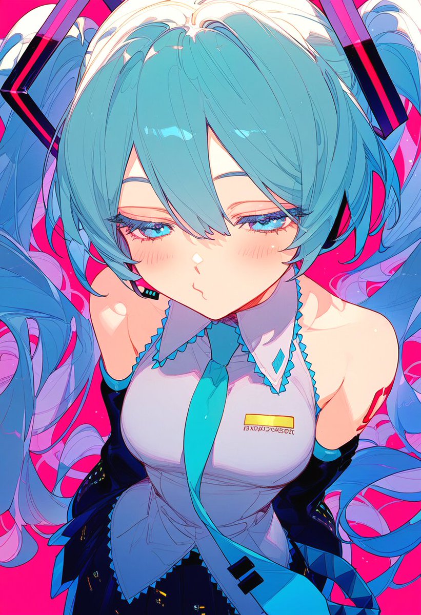 cocotte_ai's tweet photo. #初音ミク　拗ね https://t.co/svbgwKX7BY