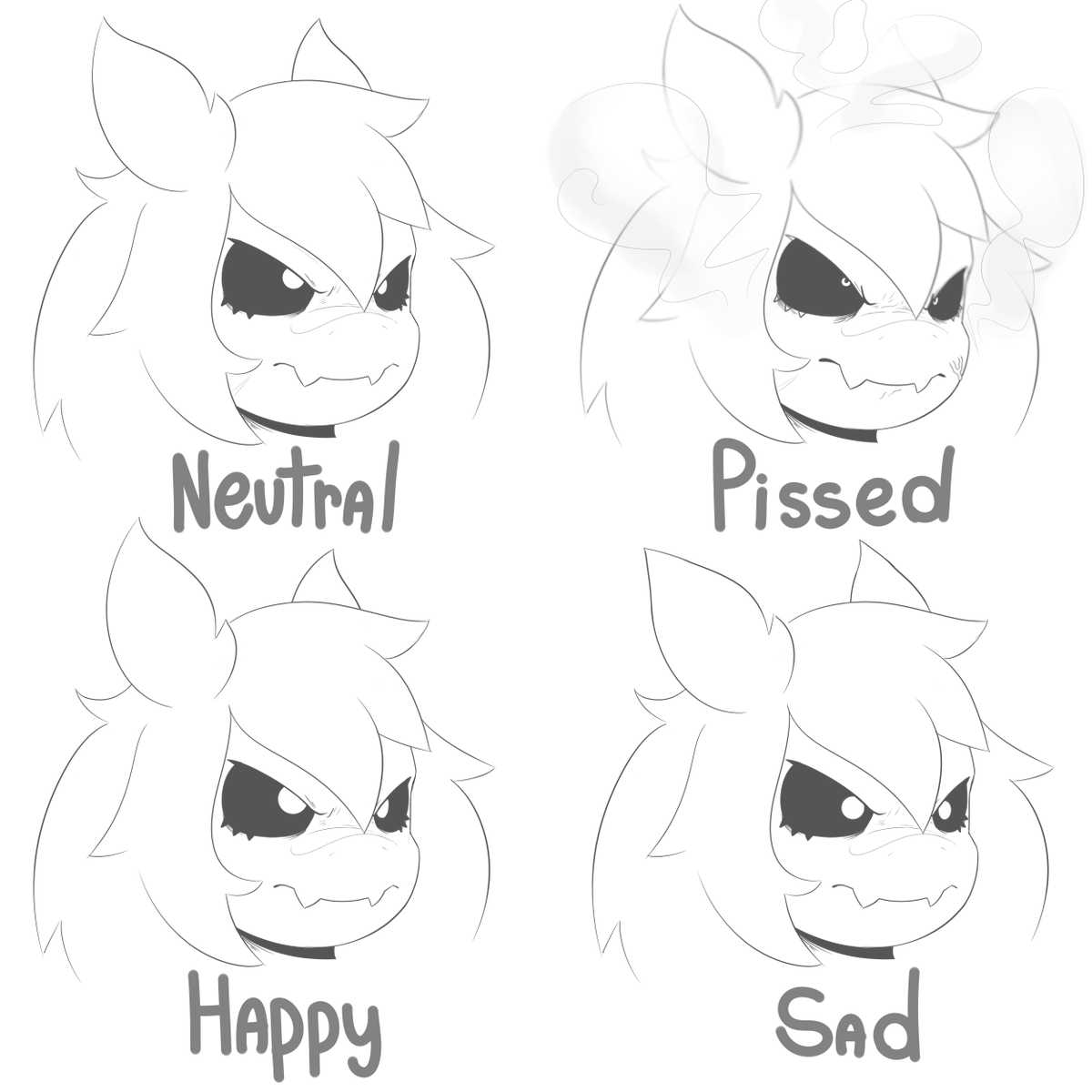she's bad at expressing herself #sketch