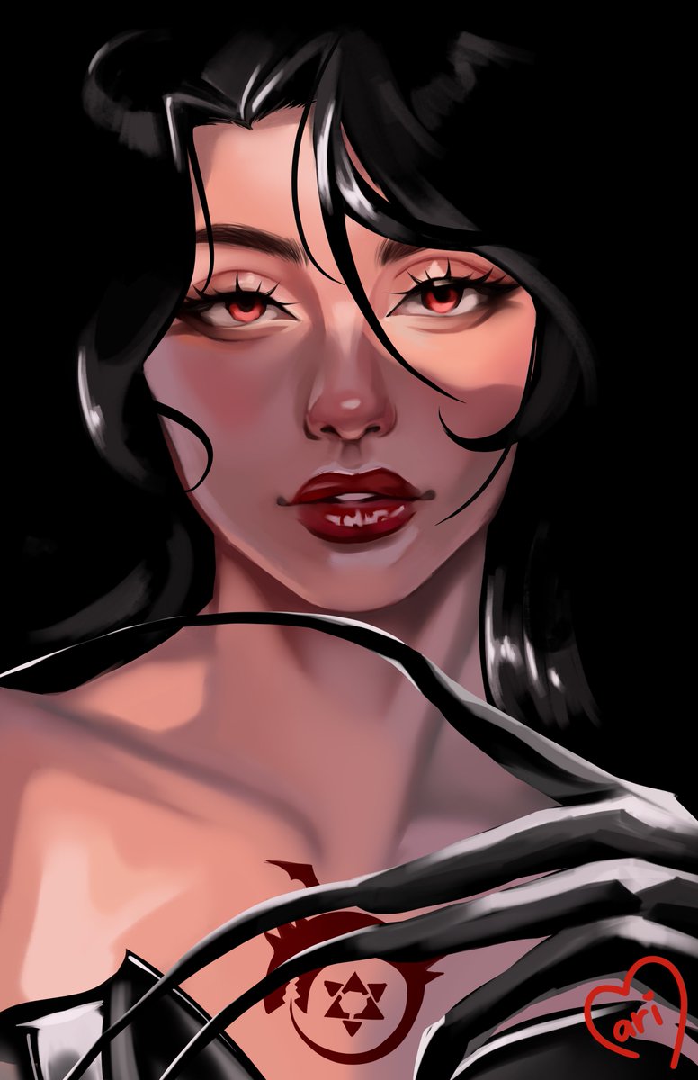 Lust ❤️🖤
#fullmetalalchemist