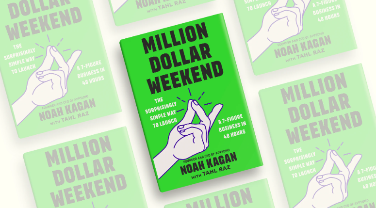 Portada del libro Million Dollar Weekend de Noah Kagan