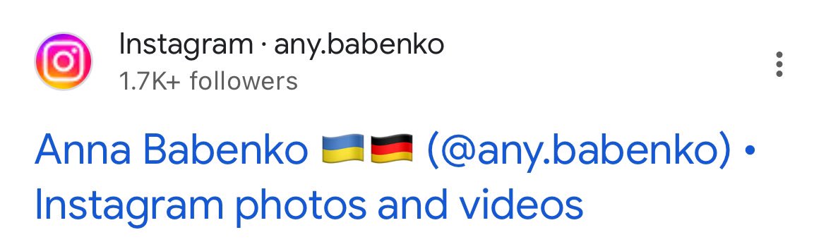 AnnaBabenko25's tweet photo. Anna Babenko Germany Roxy 🇺🇦 🇩🇪 https://t.co/zP2aeSpEJS