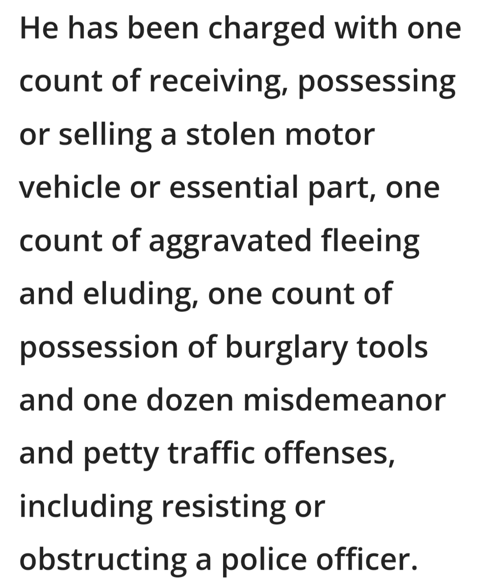 Chicago man caught with catalytic converters, led police on chase...

DETAINED in #DuPage County

'We will use every tool at our disposal...to arrest & charge anyone who attempts to flee from police...This behavior  simply will not be tolerated'
@BobBerlin_SA

#ChicagoScanner