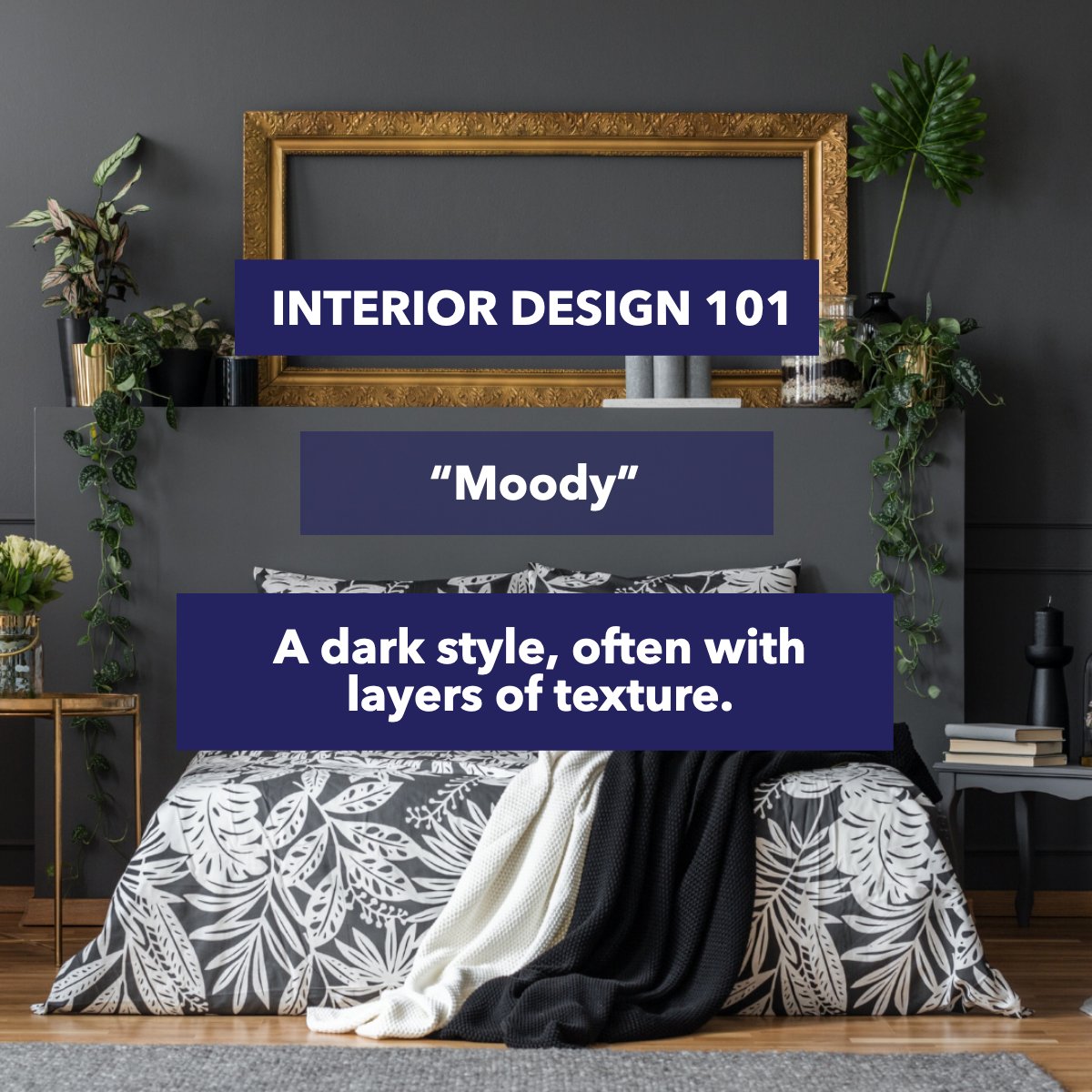 Moody is not only a mood is a style in interior design. Are you feeling moody? #interiorsdesign #interiortrends #interiordesigning #interiordesigntrends #interiorsaddict #interiordesigntips #interiordesigngoals #thefuentesteam