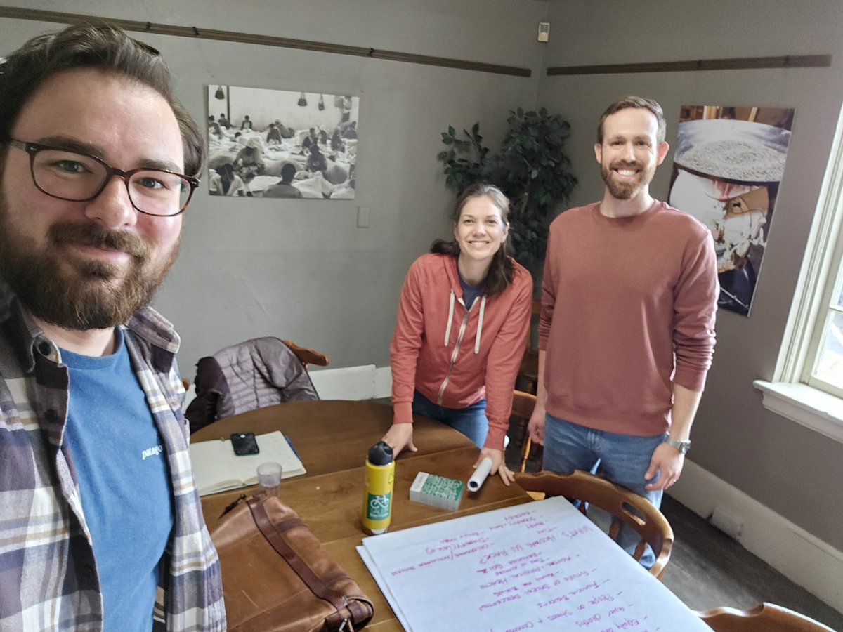 Today, we had a very productive annual retreat planning the next year's work. We have some great things in store and are excited to share them with you in the months ahead!