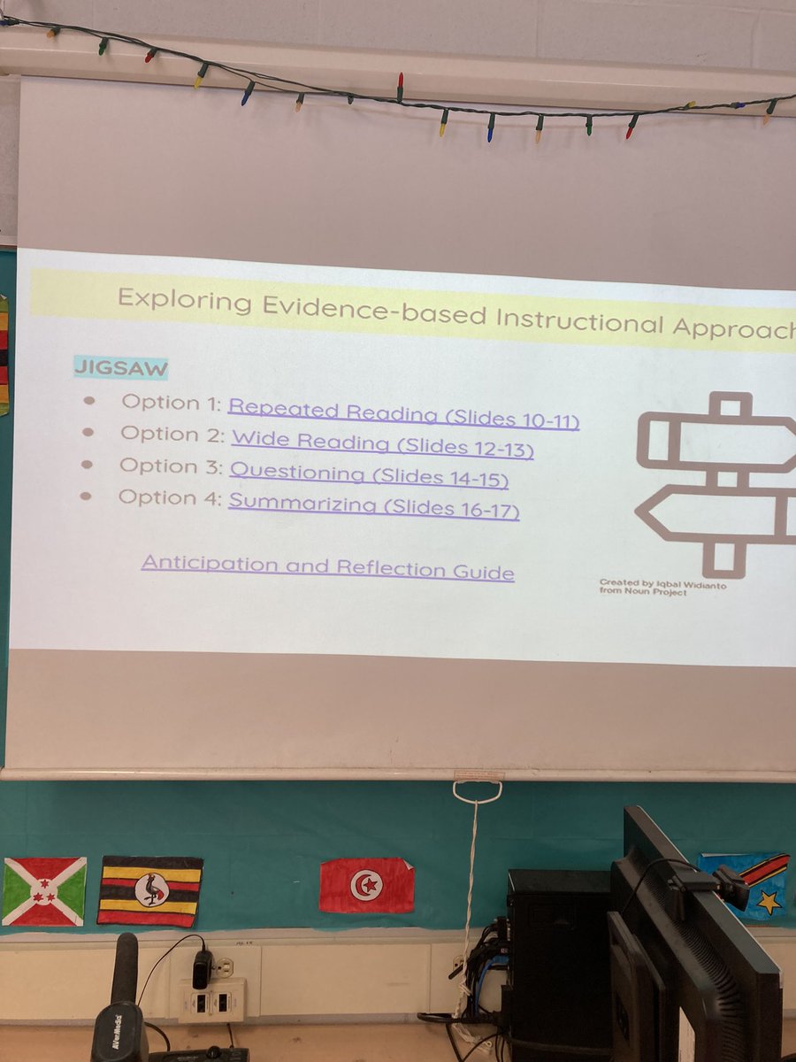 mrsmfrancis1's tweet photo. Reminding ourselves of some great instructional strategies to use with kids on the teacher PL Day! #jigsaw #accountabletalk #collaboration #questioning #anticipationguides @PeelSchools @PNeerja @SunnyViewMS https://t.co/iw5gxmpu4M