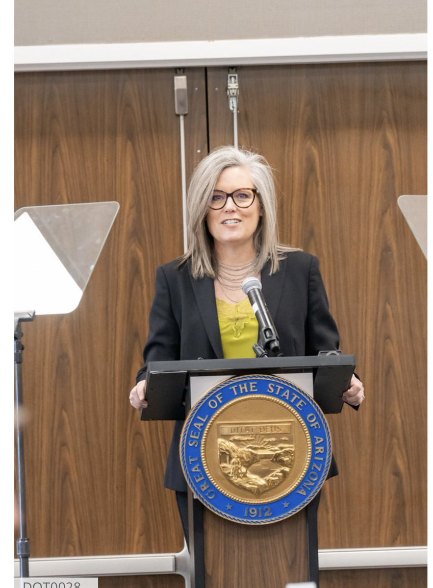 Had the honor of announcing Governor Katie Hobbs last week at her State of the State adddress. So interesting to hear her outlook on our state and so many topics affecting Arizonans!