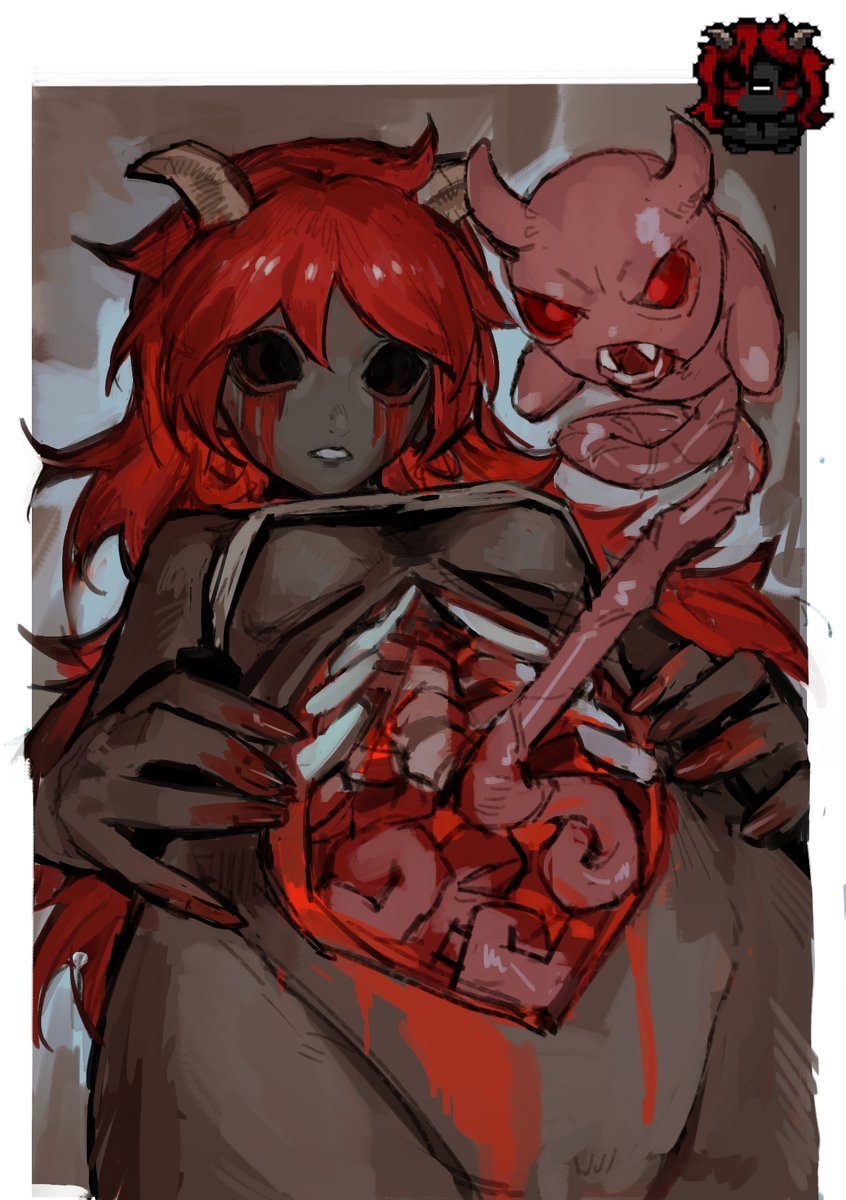 Solip_ist's tweet photo. #thebindingofisaac 最后画一波以撒同人图，上期忘记打tag了不知道这次能不能行 唉@edmundmcmillen
@tyronerodriguez https://t.co/OwUNjTVwvA