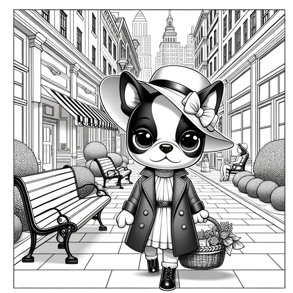 GhettoProper's tweet image. I was in my love sac today for 4 hours.  I took a nap.  Scrolled TikTok and created a coloring book concept about my beloved dog.  She gone be fancy like her mama.