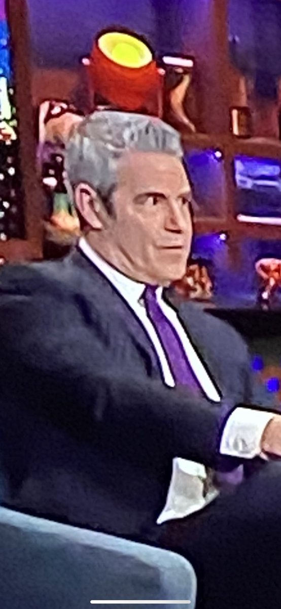 ReadAndShade's tweet photo. So when Andy says yes there is a increase of antisemitism his guest says yes there is but there is a rise in hate all across the board and  Islamophobia is at a all time high, this was Andy’s face when he said that last part! Hmm. https://t.co/I69HY4IzBz
