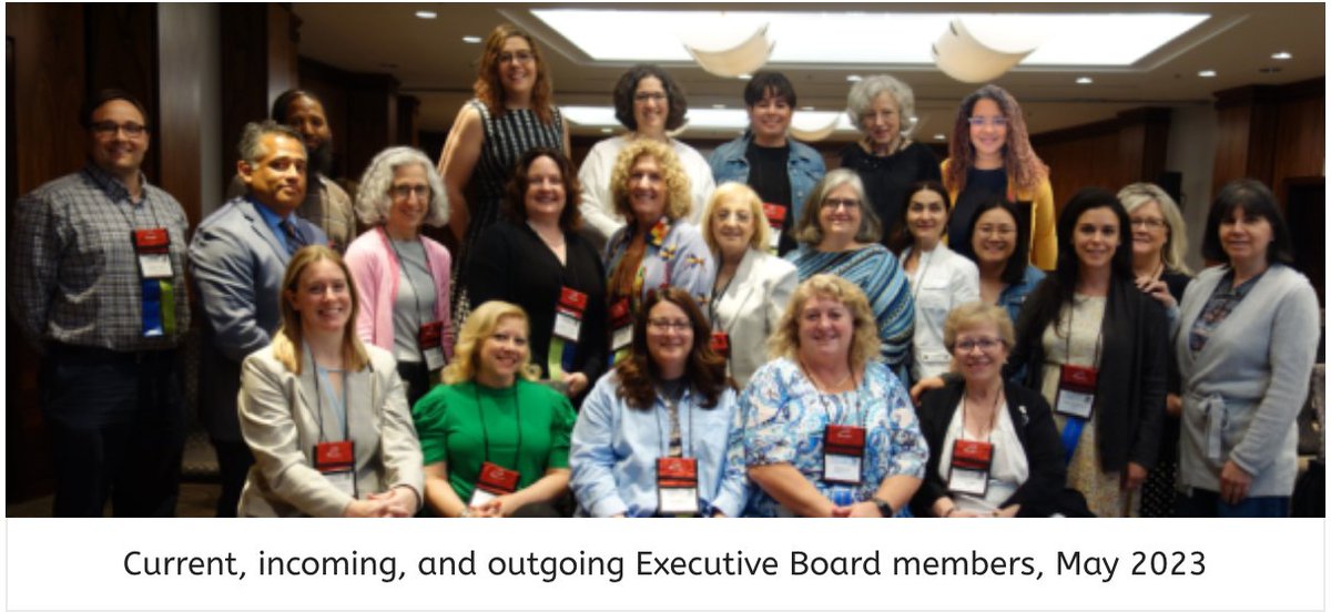 We Invite You To Get Involved - become a member of the NJTESOL/NJBE Executive Board! Nominations must be submitted by 10:00 PM March 15, 2024 You can find the nomination form and all of the information here: njtesol-njbe.org/nominations-20…