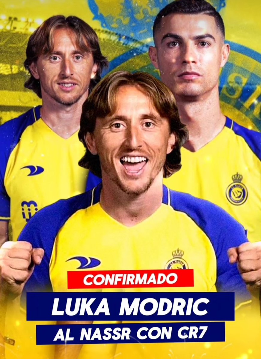 💥 Algunas agencias de Noticias, dan por segura la llegada de Lukas Modric al Al Nassr, la próxima temporada 💥