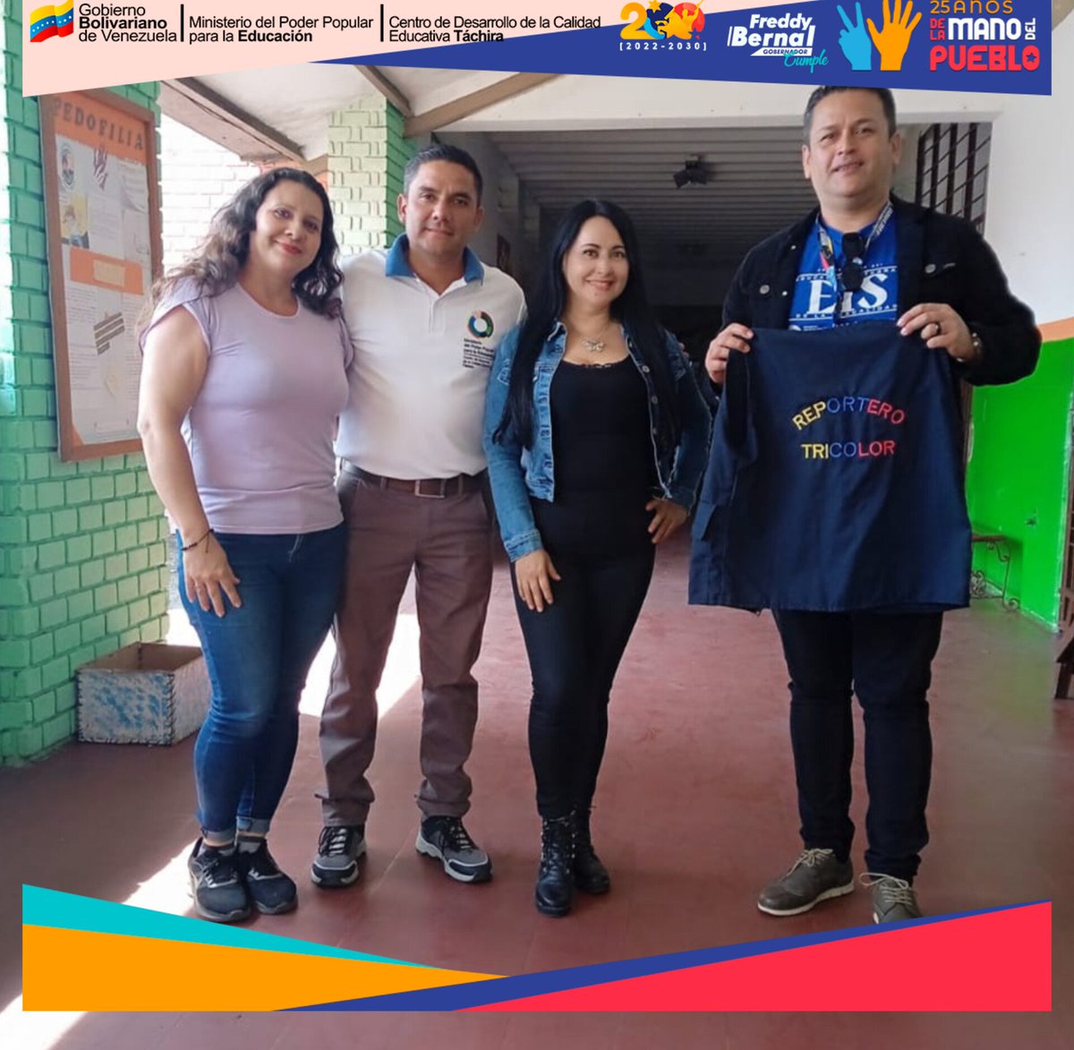 Hoy 19 de Febrero se desarrolló en nuestro Municipio Junín del Estado Táchira el Plan temporal para el fortalecimiento de los Aprendizajes en el nivel de Primaria contando con la participación de Autoridades de la ZET. <a href="/_LaAvanzadora/">Yelitze Santaella</a> @MPPEDUCACION <a href="/Berzabethg1/">Berzabethgandicaoficial</a> <a href="/CDCETachira/">CDCE Táchira</a>