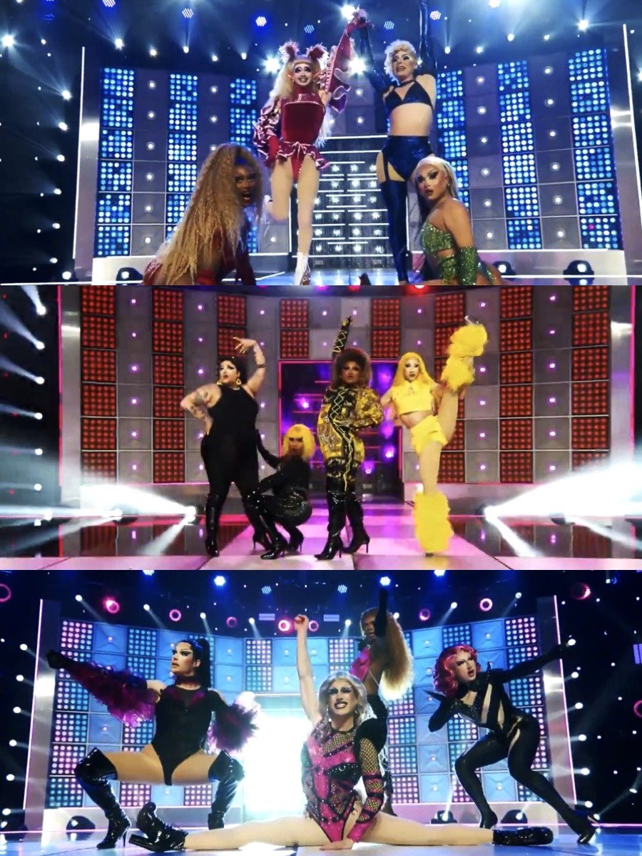 clairefilmsx's tweet photo. ranking every queens performance in the girl group challenge https://t.co/MW7cf1YDps