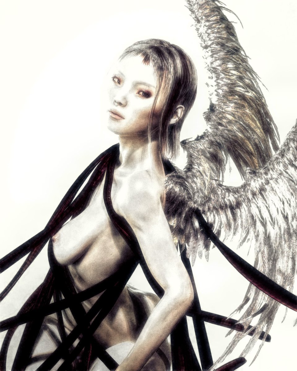 xe0_xeo's tweet photo. Artwork by Munich-based artist Shejtano https://t.co/HpIbShRiGJ