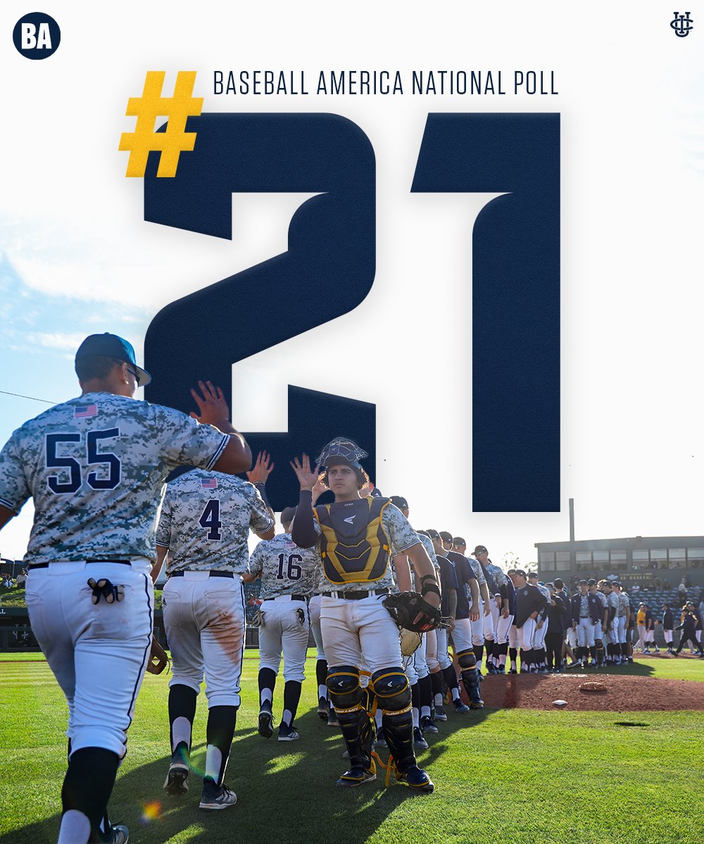 Checking in at 2️⃣1️⃣ on this week's Baseball America Top 25 National Poll!

#EatersGottaEat | #RipEm