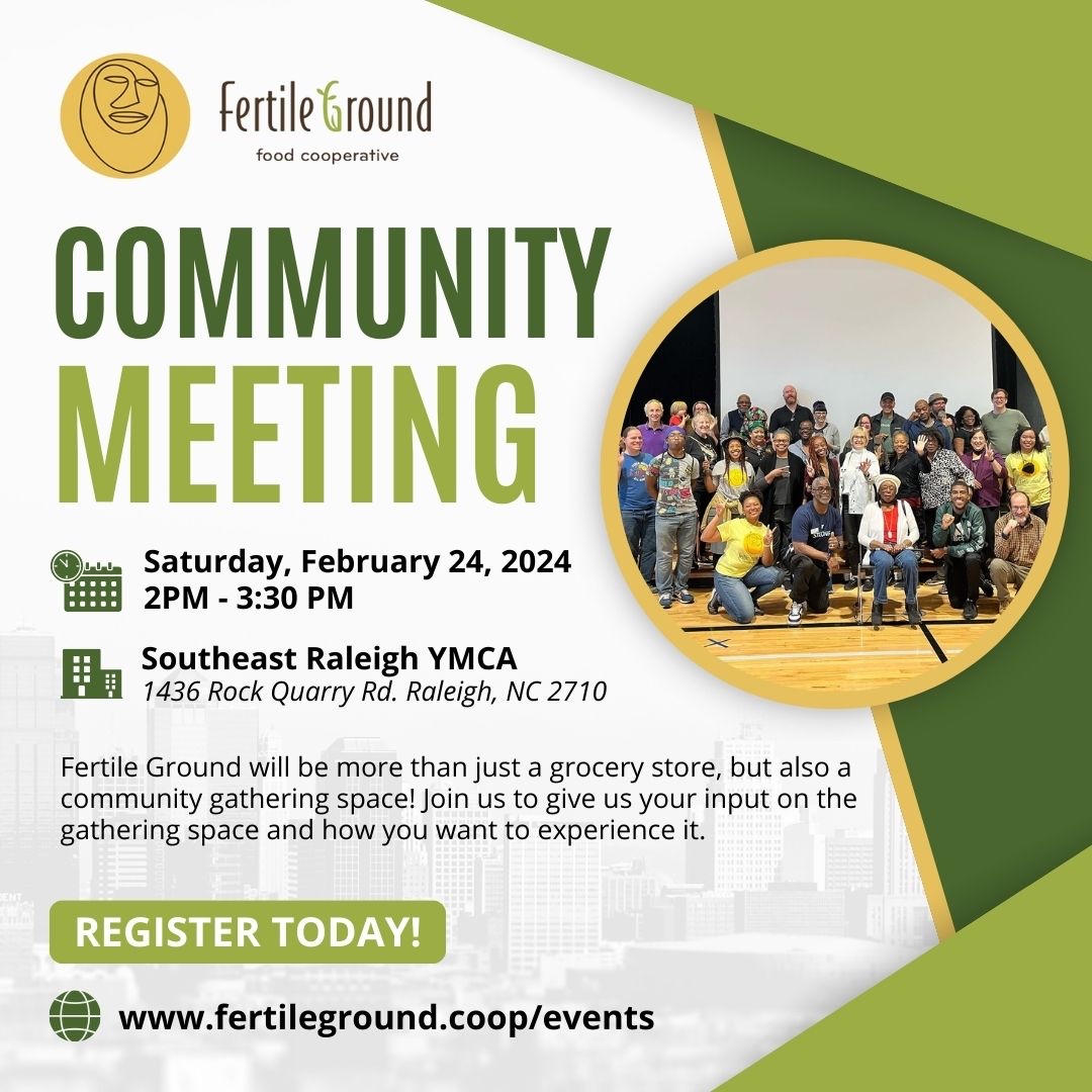 Curious about the development progress on Fertile Ground’s site? Want to get involved in the leadership of our cooperative?⁠ Then we want to remind you to register for our February community meeting open to all co-operators, current & future! forms.gle/qWevYk6kGnv9Se…