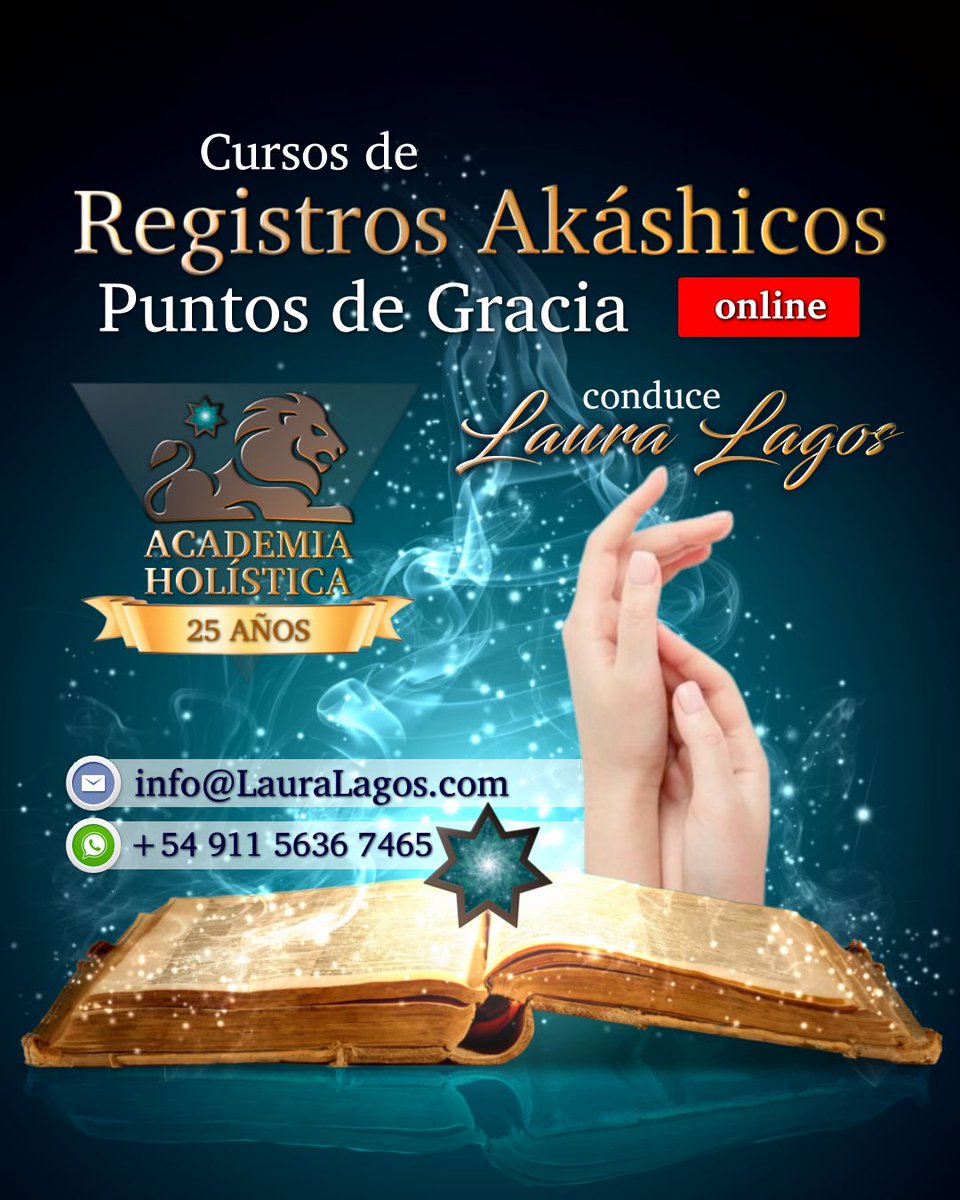 regAkashicos's tweet photo. Conducidos por Laura Lagos ❤️
💬 WhatsApp:   +54 9 11 5636 7465
✉️ Email:   info@LauraLagos.com
👉 +Info:   https://t.co/9brq3yfQiw

#RegistrosAkashicos #cursos #intensivos #LauraLagos #AcademiaHolistica #PuntosDeGracia @lauplagos @redHolistica https://t.co/e1PfF0afaA