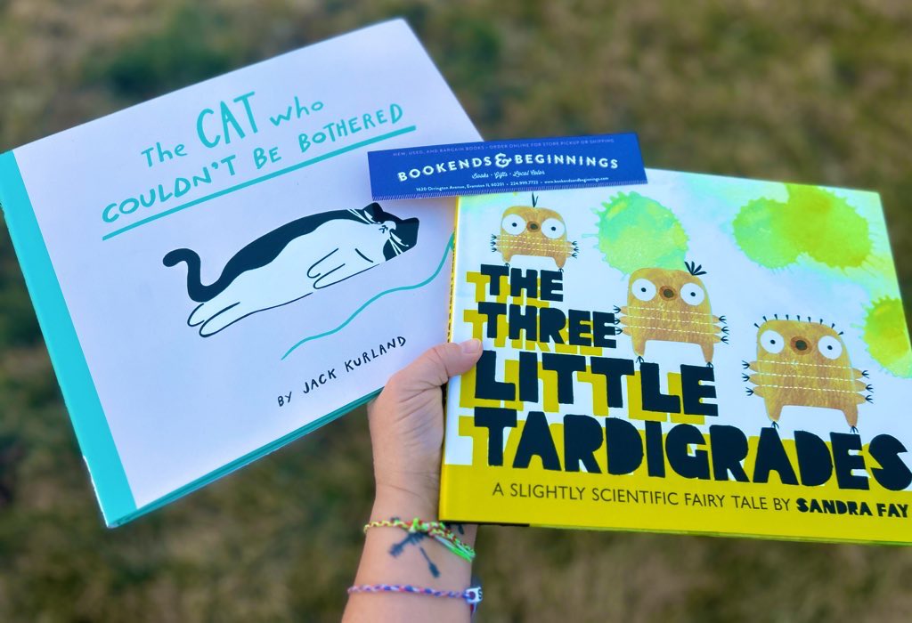 Two weird, wonderful little #kidlit picture books purchased during this weekend’s adventures in the city! Bookends &amp; Beginnings is always such a treat! 📘 #chicago #tardigrades #youlearnsomethingneweveryday 🤷🏼‍♀️🤷🏻‍♀️