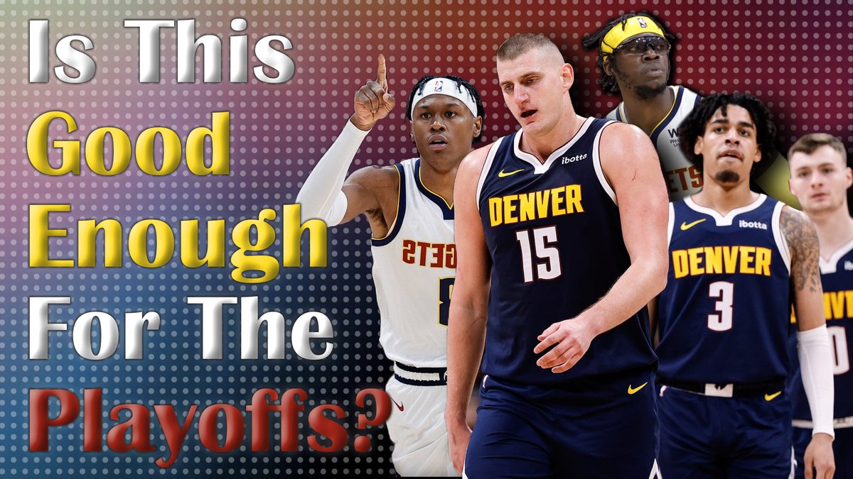 do you guys even remember that i make videos? i wouldn't blame you if you didn't lol let's have a non-combative, open & honest discussion about the Nuggets projected playoff rotation! youtu.be/J6GeGSTS-dw?si…